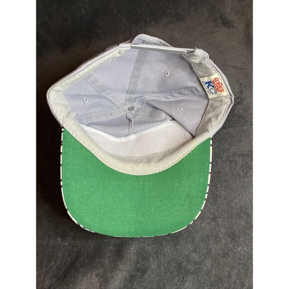 Vintage Y2k Echo Power Equipment The Right Tool Snapback Hat Zebra Striped - Picture 7 of 8